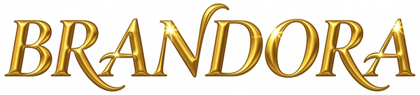 BRANDORA GOLD COLOR FONT